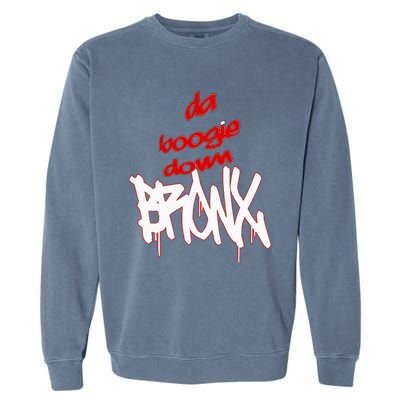 Bronx New York Da Boogie Down Bronx Garment-Dyed Sweatshirt