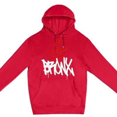 Bronx New York Da Boogie Down Bronx Premium Pullover Hoodie