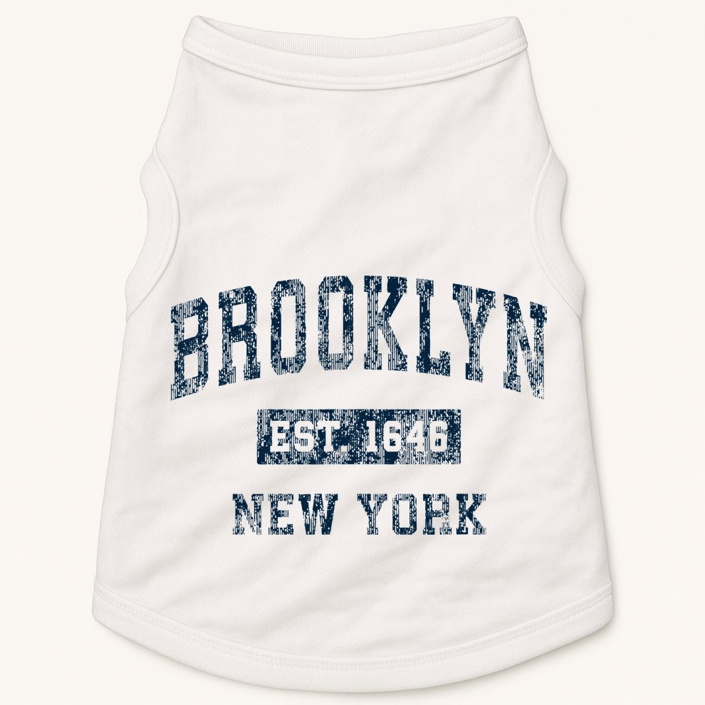 Brooklyn New York Ny Vintage Doggie Tank