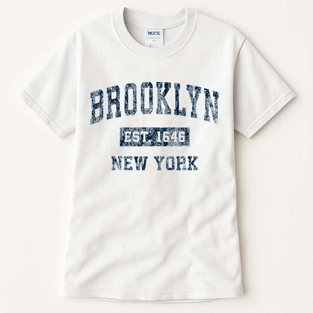 Brooklyn New York Ny Vintage Tall T-Shirt