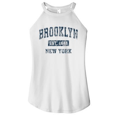 Brooklyn New York Ny Vintage Women’s Perfect Tri Rocker Tank