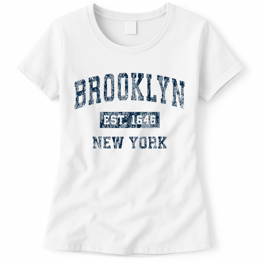 Brooklyn New York Ny Vintage Womens T-Shirt