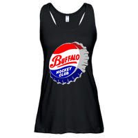 Buffalo New York Hockey Club Bottlecap Ladies Essential Flowy Tank