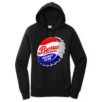 Buffalo New York Hockey Club Bottlecap Women's Pullover Hoodie