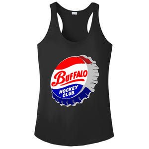 Buffalo New York Hockey Club Bottlecap Ladies PosiCharge Competitor Racerback Tank