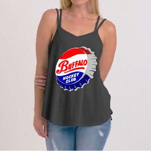 Buffalo New York Hockey Club Bottlecap Women's Strappy Tank