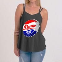 Buffalo New York Hockey Club Bottlecap Women's Strappy Tank