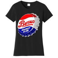 Buffalo New York Hockey Club Bottlecap Women's T-Shirt