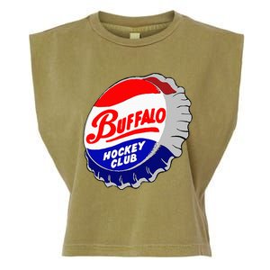 Buffalo New York Hockey Club Bottlecap Garment-Dyed Women's Muscle Tee