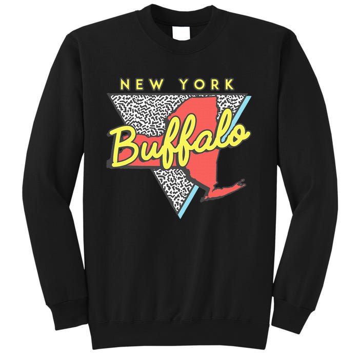 Buffalo New York Vintage Triangle Sweatshirt