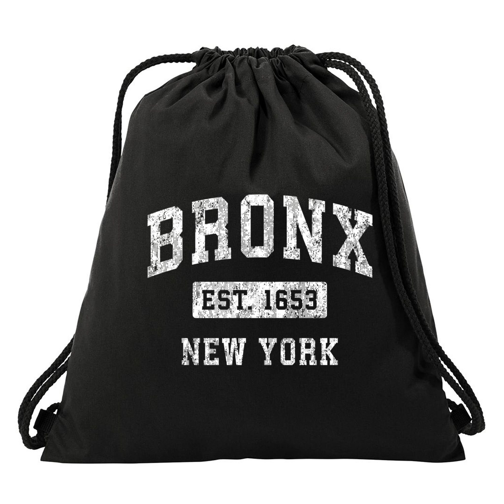 Bronx New York Ny Vintage Established Sports Design Great Gift Drawstring Bag