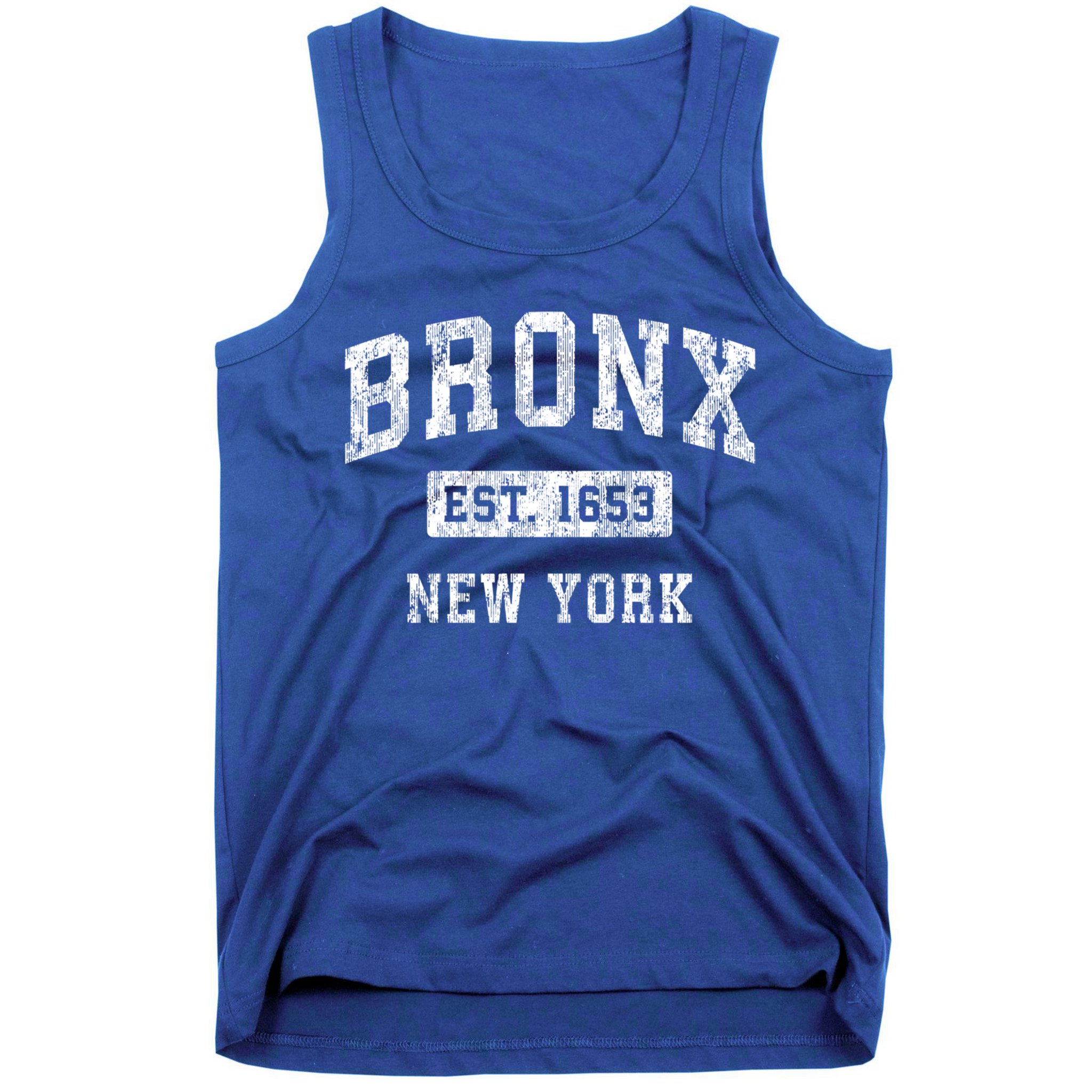 Bronx New York Ny Vintage Established Sports Design Great Gift Tank Top