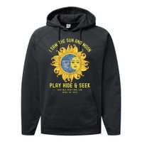 Buffalo New York Path Totality Solar Eclipse April 08 2024 Performance Fleece Hoodie