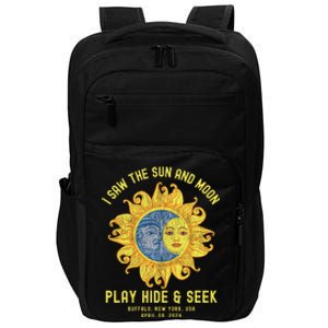 Buffalo New York Path Totality Solar Eclipse April 08 2024 Impact Tech Backpack