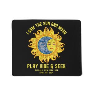 Buffalo New York Path Totality Solar Eclipse April 08 2024 Mousepad