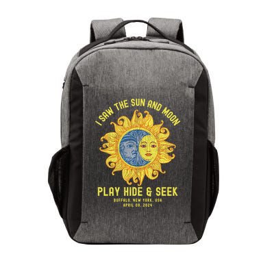 Buffalo New York Path Totality Solar Eclipse April 08 2024 Vector Backpack