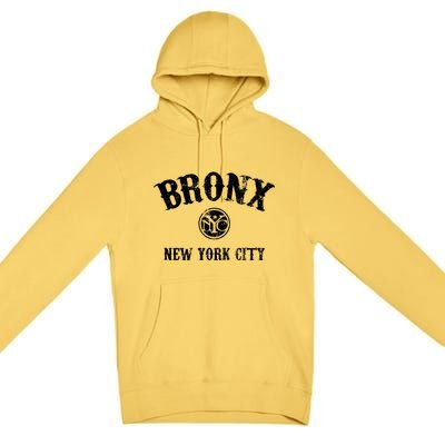 Bronx New York Vintage Great Gift Premium Pullover Hoodie