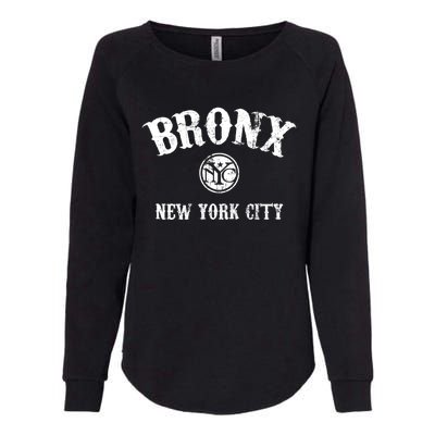 Bronx New York Vintage Great Gift Womens California Wash Sweatshirt