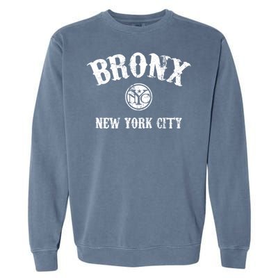 Bronx New York Vintage Great Gift Garment-Dyed Sweatshirt