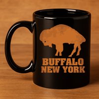 Buffalo New York 11oz C Handle Ceramic Mug