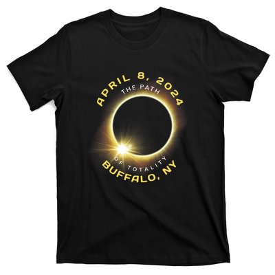 Buffalo New York Solar Eclipse Totality April 8 2024 T-Shirt