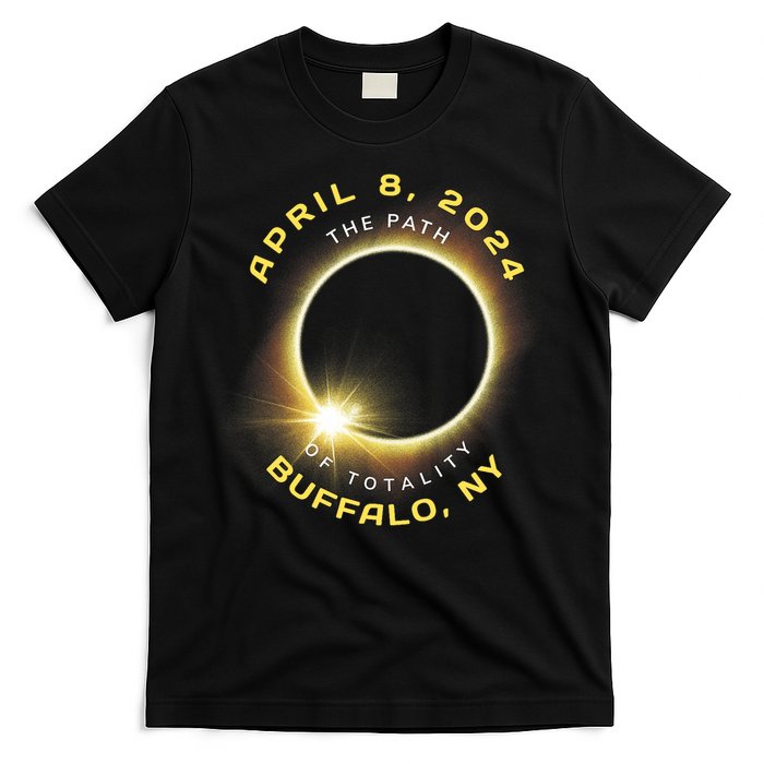 Buffalo New York Solar Eclipse Totality April 8 2024 T-Shirt