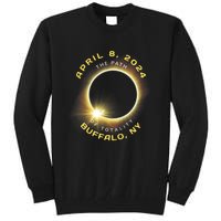 Buffalo New York Solar Eclipse Totality April 8 2024 Tall Sweatshirt