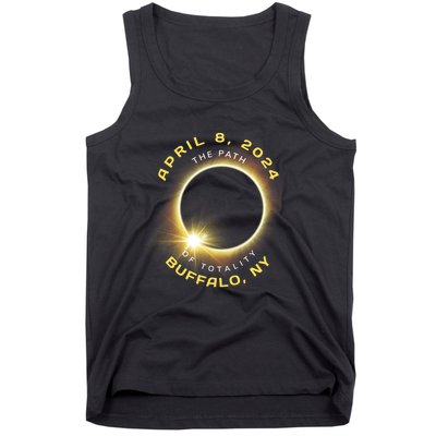 Buffalo New York Solar Eclipse Totality April 8 2024 Tank Top