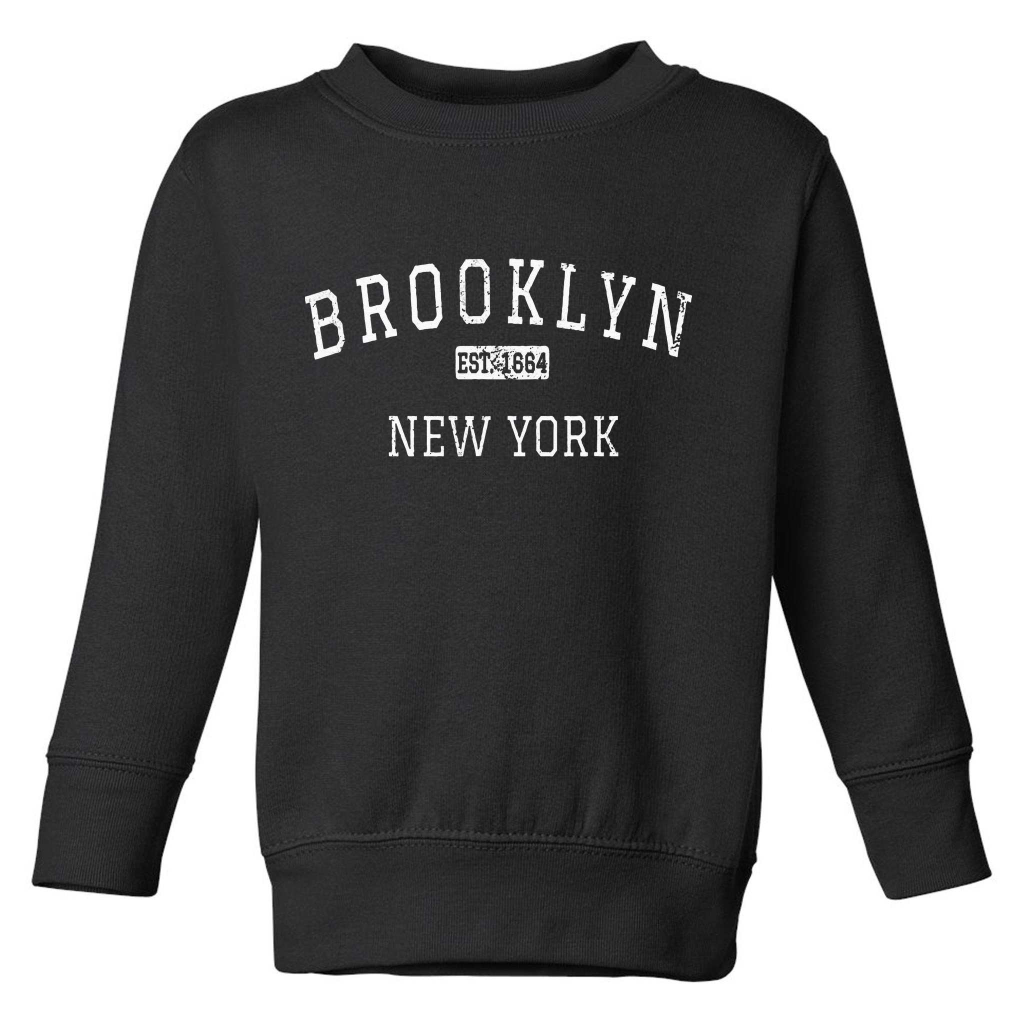 Brooklyn New York NY Vintage Toddler Sweatshirt