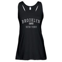 Brooklyn New York Ny Vintage Ladies Essential Flowy Tank