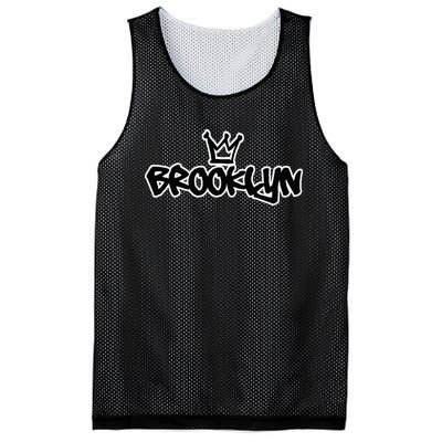 Brooklyn New York Graffiti Hip Hop Mesh Reversible Basketball Jersey Tank