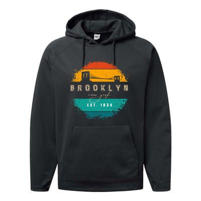 Brooklyn New York Performance Fleece Hoodie