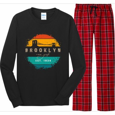 Brooklyn New York Long Sleeve Pajama Set