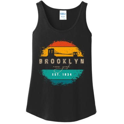 Brooklyn New York Ladies Essential Tank