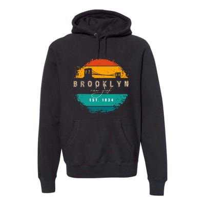 Brooklyn New York Premium Hoodie