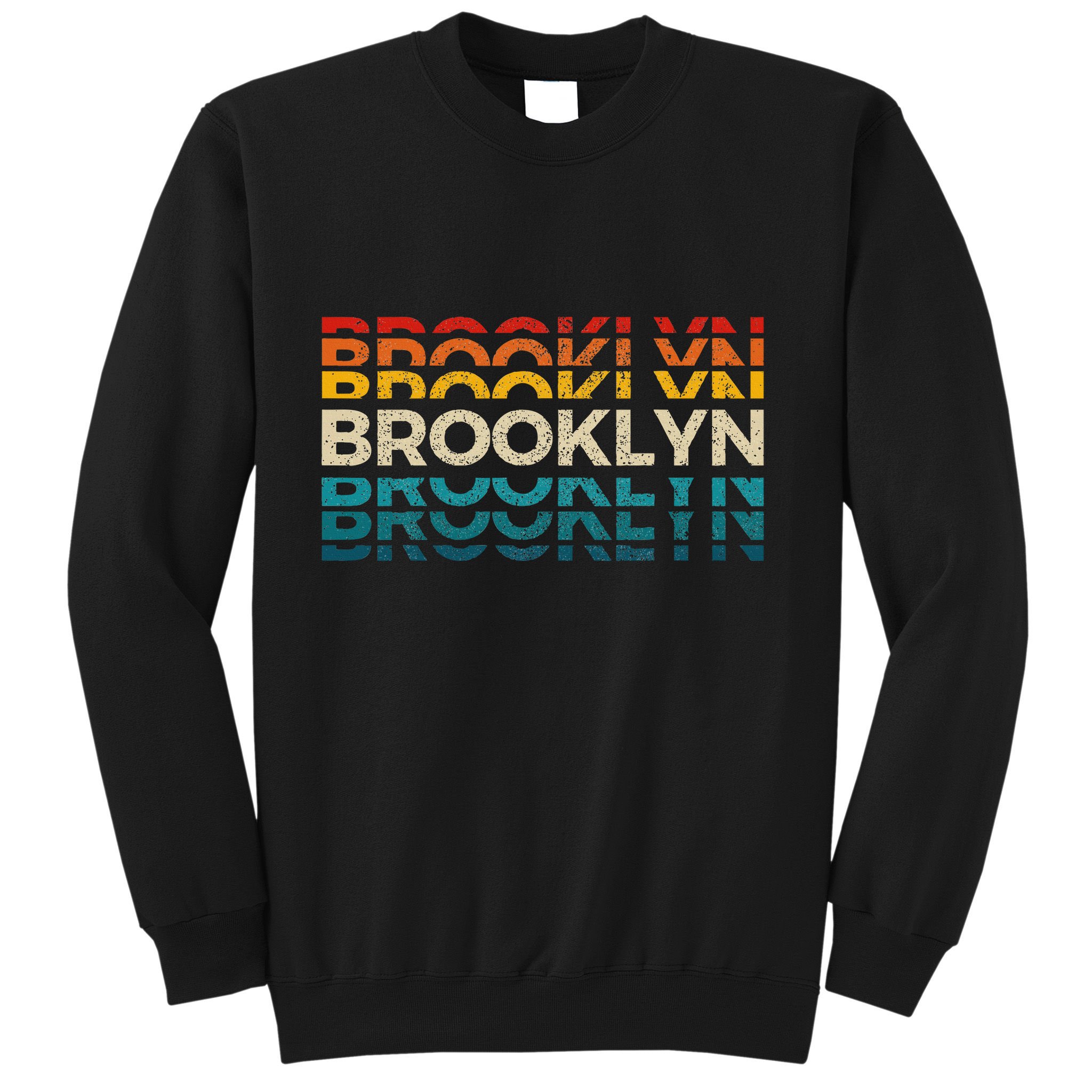 Brooklyn New York Vintage Retro Usa America Souvenir Sweatshirt