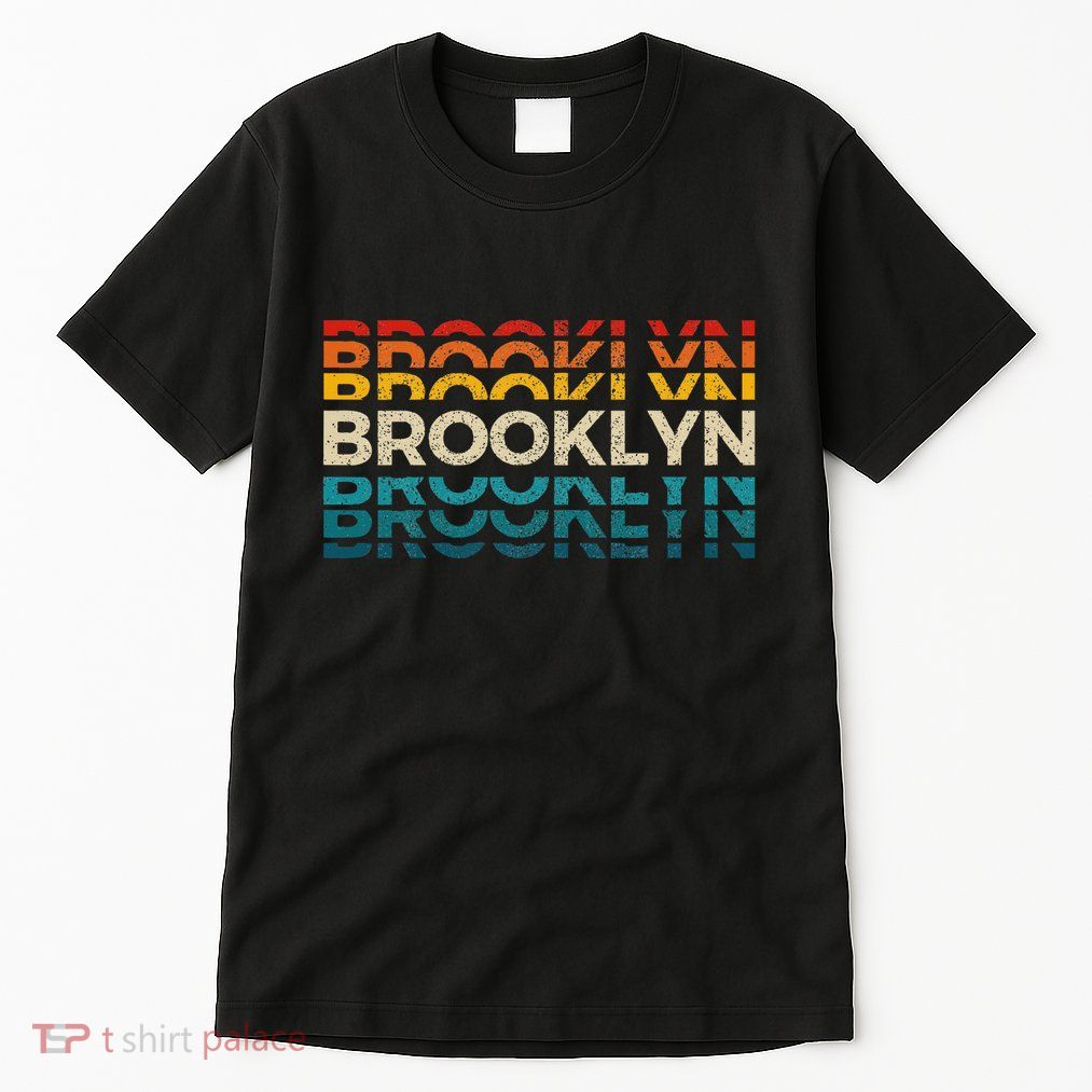 Brooklyn New York Vintage Retro Usa America Souvenir Tall T-Shirt