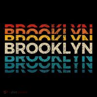 Brooklyn New York Vintage Retro Usa America Souvenir Kids T-Shirt