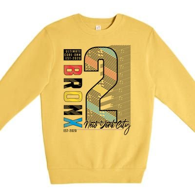 Bronx New York Premium Crewneck Sweatshirt