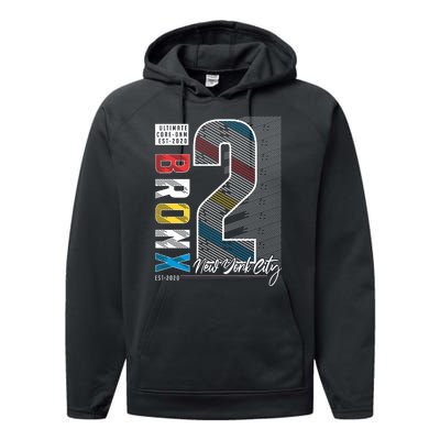 Bronx New York Performance Fleece Hoodie