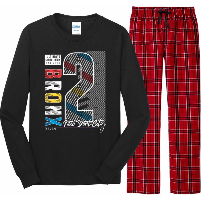 Bronx New York Long Sleeve Pajama Set