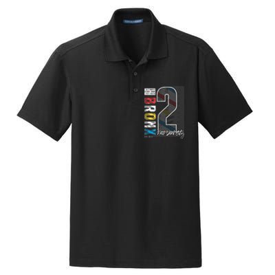 Bronx New York Dry Zone Grid Polo