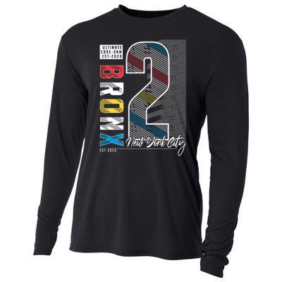 Bronx New York Cooling Performance Long Sleeve Crew