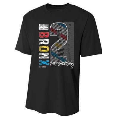 Bronx New York Performance Sprint T-Shirt