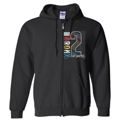 Bronx New York Full Zip Hoodie