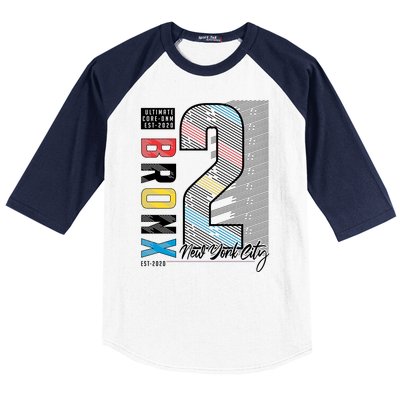 Bronx New York Baseball Sleeve Shirt