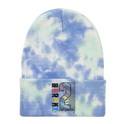 Bronx New York Tie Dye 12in Knit Beanie