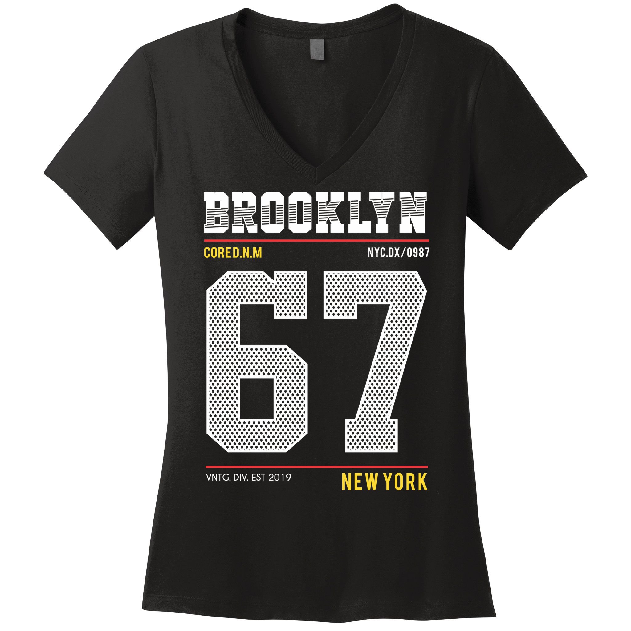 Brooklyn New York Women's V-Neck T-Shirt