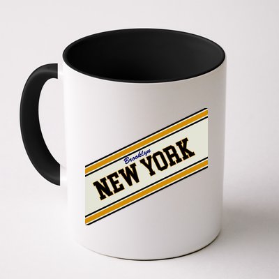 Brooklyn New York Varsity Logo Mug