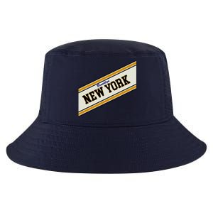 Brooklyn New York Varsity Logo Cool Comfort Performance Bucket Hat